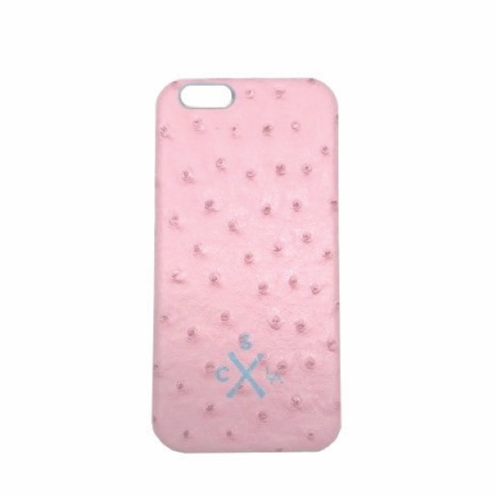 BRAND NEW Ostrich Pink Snap Phone Case